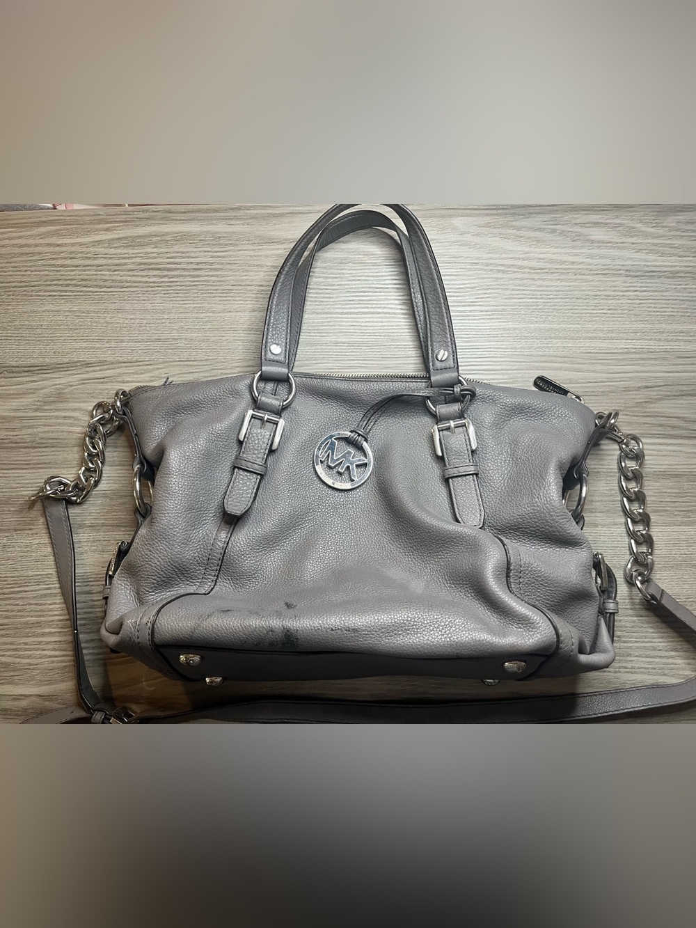 Michael Kors Bedford Belted Large Convertible Shoulder Bag/Satchel